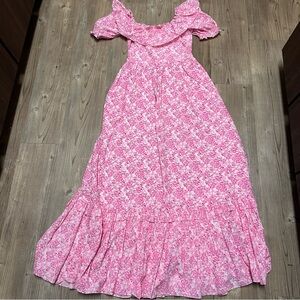 LoveShackFancy floral maxi dress